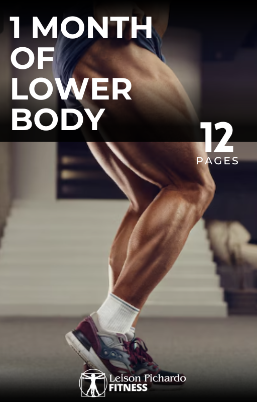 1 MONTH OF LOWER BODY FOR MEN